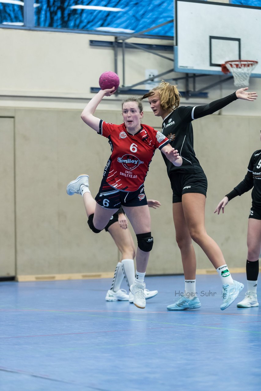Bild 203 - B-Juniorinnen SG HH Nord - SV Henstedt Ulzburg : Ergebnis: 23:22